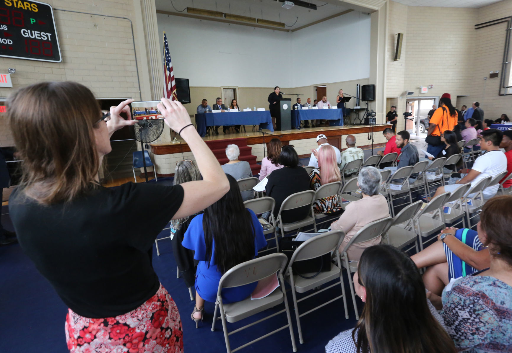 Spanish Town Hall Meeting